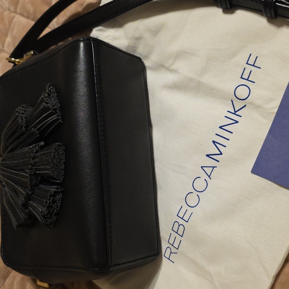 Rebecca Minkoff black Sofia crossbody bag with tassle. - Picture 10 of 10